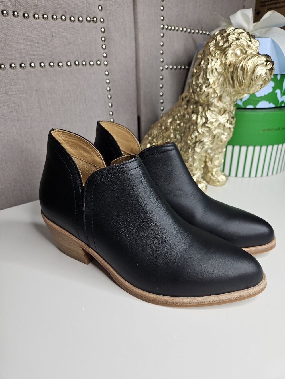 Nisolo Black Leather Ankle Boots